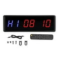 thumbnail image 1 of Temporizador de intervalos y cronómetro, Temporizador de intervalos LED Reloj de cuenta regresiva para gimnasio Cronómetro Temporizador de gimnasio Tecnología avanzada NikouMX herramienta, 1 of 8