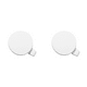 thumbnail image 1 of Parachoques Delantero Del Coche Cubierta Ojo Gancho Remolque Tapa para Tesla Modelo 3 () Blanco, 1 of 2