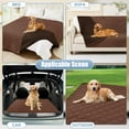 thumbnail image 7 of Smiry Waterproof Pet Couch Covers, Washable Dog Blankets for Couch & Bed, Reversible Sofa Cover for Living Room (52x82 Inch, Brown/Chocolate), 7 of 7