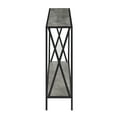 thumbnail image 5 of Convenience Concepts Tucson Console Table with Shelf, Faux Birch/Black, 5 of 9