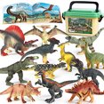 thumbnail image 2 of Oenux Dinosaur Toys for Kids 3-5,12pcs Figuras de dinosaurios jurásicos realistas con educación OENUX OENUX, 2 of 2