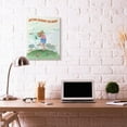 thumbnail image 5 of Hitting Against The Wind Funny Golf Cartoon Sports Design Oversized Stretched Canvas Wall Art by Gary Patterson, 5 of 6
