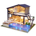 thumbnail image 2 of Dollhouse, Fun  Miniature House, For Home Ornament For Home Decor, 2 of 8