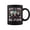 Black, variant on Just A Girl Who Loves KPop Fan Korean Music Finger Heart Coffee Mugs