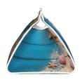 thumbnail image 4 of Picia Shells and Starfish Pattern Long Tissue Box Cover,PVC Leather Triangle Holder,Tissue Box Holder with Magnetic Bottom,Facial Paper Organizer Dispenser-7.9"X4.9"X4.5", 4 of 9
