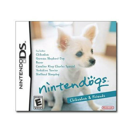 Nintendogs: Chihuahua and Friends - Nintendo Ds (Refurbished) CO Cartridge (Nintendogs Best Friends Dog List)