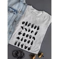 thumbnail image 3 of Sign Language I. T-Shirt Women -Emma Scarvey Designs, Female Small, 3 of 4