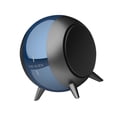thumbnail image 3 of Cateissary Minialtavoz inalámbrico Bluetooth 5,0 Audio hogar exterior portátil Metal estéreo sonido Radio con carcasa bajo radiador al aire libre hogar Cables de audio/vídeo azul, 3 of 6