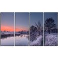 thumbnail image 2 of Panorama d'Automne Givré - Impression sur Toile, 2 of 3
