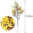 thumbnail image 2 of Halloween Offers Artificial Flowers Full Of Star Silk Flowers Dried Bouquet Wedding Restaurant Decoration Party Wedding 4 Pieces, 2 of 5