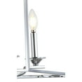 thumbnail image 5 of JONATHAN Y Gloria 19" 4-light Metal LED Pendant, Chrome, 5 of 7