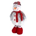 thumbnail image 1 of Muñeco de Navidad retráctil, muñeco de nieve de pie retráctil, muñeco de Navidad, juguete navideño, máxima confiabilidad, 1 of 12