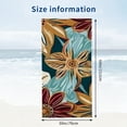 thumbnail image 3 of PHYHOO Seamless Floral Boho Microfiber Beach Towel for Adult Quick Dry Sand Free Lightweight Oversized Ultra Soft Skin-Friendly Swim Pool Travel Picnic Shower Bath Towel Blanket 30x60in, 3 of 8
