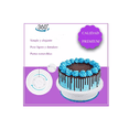 thumbnail image 2 of 137 Duyas Boquillas Rusas Base Giratoria Pasteles Repostería MORADO COLORES, 2 of 5