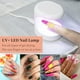 thumbnail image 2 of Mini lámpara UV para uñas de gel, estilo americano, secador de uñas profesional, lámpara UV LED USB portátil para esmalte semipermanente, máquina para salón de manicura y pedicura., 2 of 5
