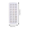 thumbnail image 3 of CRCMURE Ice Cube Mold 24 Cubes Silicone Ice Tray Silicone Ice Cubes Tray For Freezer Jelly Cubes Tray（2pc）, 3 of 7