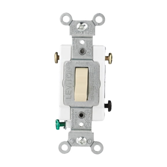 Leviton Commercial Grade Grounded Quiet Switch