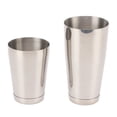 thumbnail image 2 of Vaso para vino y mezclador de barman de 2 secciones con copa inferior para una experiencia de bar definitiva Coctelera de acero inoxidable 304 con acabado de espejo, 2 of 8