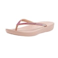 thumbnail image 1 of Chanclas FitFlop iQushion Ombre Sparkle para mujer, color beige, 1 of 7