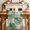 Green,Brown,White, variant on Green Monstera Leaves Table Runner 72 Inches, Tropical Summer Botanical Bed Runner Dresser Scarves Tabletop for Indoor Outdoor Parties/Ceremony/Banquet, 14" x 72"
