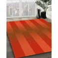 thumbnail image 3 of Ahgly Company Machine Washable Indoor Rectangle Transitional Scarlet Red Area Rugs, 2' x 3', 3 of 7