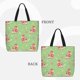 thumbnail image 2 of Fotbe Cute Poodle Dog Bolsa Tote con Estampado para Mujer, Bolsos con Cremallera, Bolsa de Hombro Casual de Gran Capacidad con Bolsillos Internos, 2 of 7