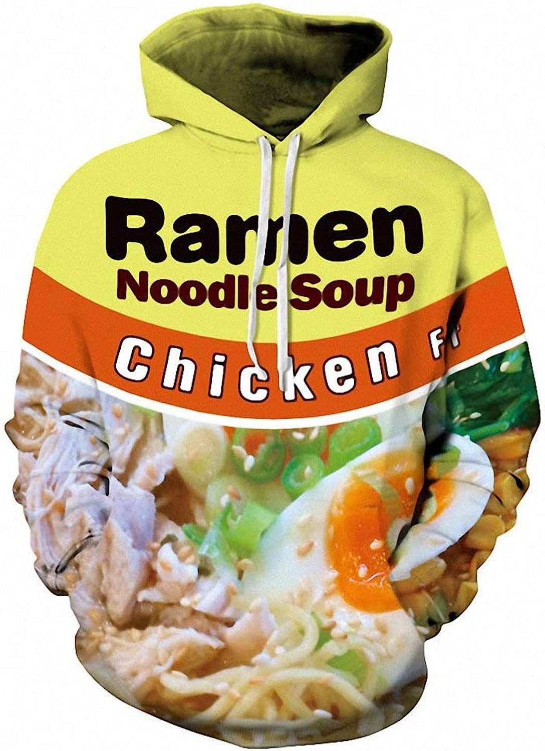 3D Ramen Chicken Noodle Soup Hoodie Beef Sweatshirt For Men Women