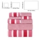 thumbnail image 3 of Juego de 8 Toallas de Terciopelo de Rayas Anchas, Toallitas de Baño Absorbentes, Juego de Toallitas para Adultos, 3 of 7