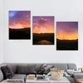 thumbnail image 4 of SHANXI Beautiful and sunset sky clouds Canvas Wall Art Decor Pictures for Bedroom Wall Decor Above Bed Living Room Wall Decoration Bathroom Office Artwork 12"x16"x3pcs, 4 of 6