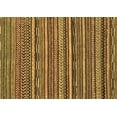 thumbnail image 1 of Ahgly Company Indoor Rectangle Abstract Brown Modern Area Rugs, 5' x 8', 1 of 4