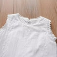 thumbnail image 5 of XMMSWDLA Toddler Girl Clothes Girls Sleeveless Casual A-line Flowy Summer Maxi Dress for 2-14 Years﻿ White Toddler Dress, 5 of 9