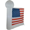 thumbnail image 3 of Northlight Lighted Inflatable Patriotic American Flag Outdoor Decoration - 5', 3 of 5