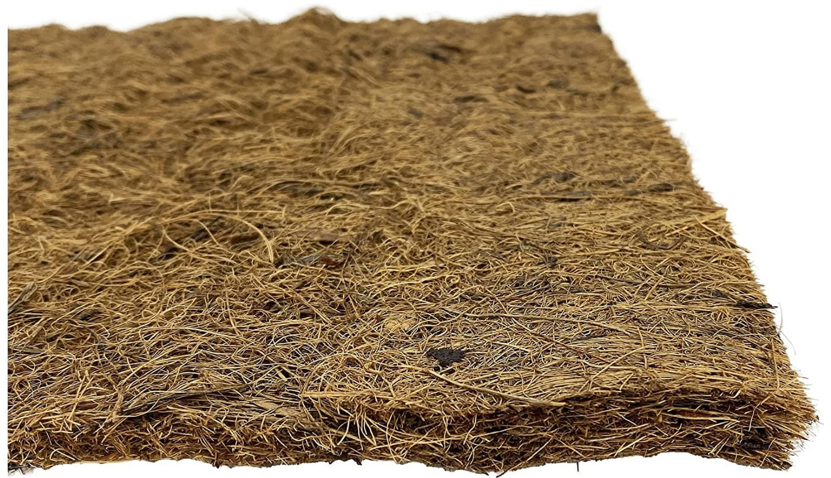 (3 pack) Komodo Coconut Fiber Reusable Terrarium Liner for Reptiles, 10 x 20 inches