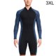 thumbnail image 5 of Hombres con traje de trabajo Calentamiento Durable Agua Accesorios deportivos Suministros deportivos Suministros de Plastic Natación Simple Masculino Moje Trajes para Sporting Dark Blue 3XL AweSitey OD003630-10, 5 of 7