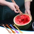 thumbnail image 1 of Tenedor de sandía de acero inoxidable, herramienta multifuncional para cortar en cubos, cortar y partir, cuchara doméstica para comer, para exteriores, uso en cocina, equipo para preparar frutas, 1 of 8