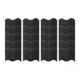 thumbnail image 1 of koolsoo 20 Pieces Garden Edging Border Backyard Sidewalk Decorative Landscape Edging Black, 1 of 9