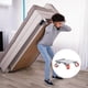 thumbnail image 2 of Mover Muebles Pesados Carros para Muebles de 5 Ruedas con Ruedas de Bloqueo Elevador de Carga Juego de Herramientas para Mover con Almohadilla Antideslizante para el Hogar, 2 of 5