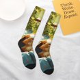 thumbnail image 5 of Cauagu Lazy Home Style Guinea Pig Print Women's Men's Ankle Socks 1-pack Casual Athletic Socks for Unisex Adult Moisture-Wicking Socks for Daily Wear/Running/Sport, 5 of 8