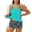 Mint Green, variant on Fashion Women Swimsuit Sexy Ladies Swimwears Set Fashion Tankini Swimsuit With Strappy Top And Pocketed Swim Bottoms Dark Blue1 XL
