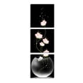 thumbnail image 1 of Flor Flor Arte de la pared Belleza Pintura floral en poliéster Impresión de imagen vertical Decoración Dormitorio 3 Paneles sidaley JJ14933-00, 1 of 6