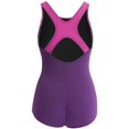 thumbnail image 2 of dolfin women's conservative color-block swimsuit, 2 of 3
