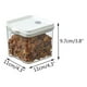thumbnail image 3 of Xihbxyly Recipientes Herméticos para Almacenar Alimentos, Diseño de Hebilla Transparente, Mantienen Los Alimentos Secos Frescos Por Más Tiempo, Frascos Apilables Que Ahorran Espacio, Organización de, 3 of 4