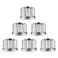 thumbnail image 4 of Wanyifa Titanium M6 M8 M10 M12 M14 M16 Flange Bolt Nut Bicycle Motorcycle Rear Axle Car Modification Accessories,M12,1.5mm,Silver,6 Pcs, 4 of 6