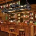 thumbnail image 3 of iMeshbean Industrial Steampunk Chandelier Pool Table Ceiling Light Fixture Wrought Iron Pendant Lamp for Bar Kitchen Island Dinging Room, 3 of 10
