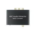 thumbnail image 4 of Flmtop HDMI-compatible ARC Audio Extractor DAC Adapter Fiber Coaxial 3.5mm Headphone Converter, 4 of 10