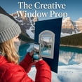 thumbnail image 2 of Creative Window Props, Versatile Photography Props, Portable Creative Window Frame Photography Prop, Suitable for Travel and Vacation, 2 of 8