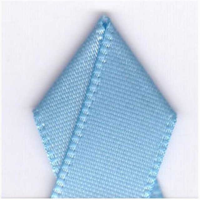 Papilion R074300230311100Y .88 in. Single-Face Satin Ribbon 100 Yards - Blue Mist