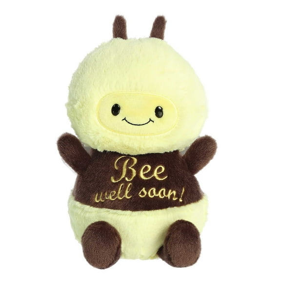 Aurora - Medium Yellow JUST SAYIN' - 8" Bee Well Soon - Witty Stuffed Animal