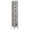 Gray, variant on Salsbury Industries 72165GY-U 12 in. W x 78 in. H x 15 in. D Vented Metal Locker-Double Tier-1 Wide-Gray-Unassembled