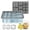 Gray, variant on Hovilon 13-Cavity Square Ice Mold - Soft Silicone Ice Block Maker for Freezer, Durable Ice Tray for Home and Bar, Easy Release Ice Box for Beverages and Cocktails, Dishwasher Safe Kitchen Tool